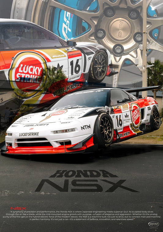Honda NSX Automotive Poster (18×24)